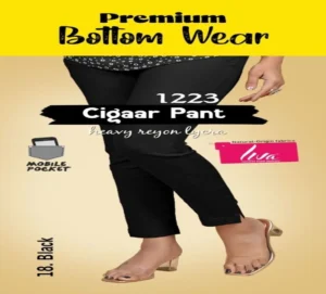 Lycra branded Cigar pants