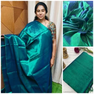 Khadi Tissue Plain sarees